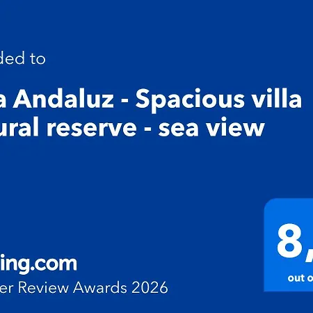 Andaluz - Spacious Natural Reserve - Sea View
